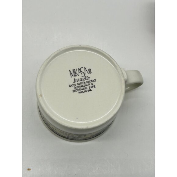 Mikasa Intaglio Garden Harvest CAC29 Cup & Saucer Set Pears Grapes Fruit - Picture 11 of 11